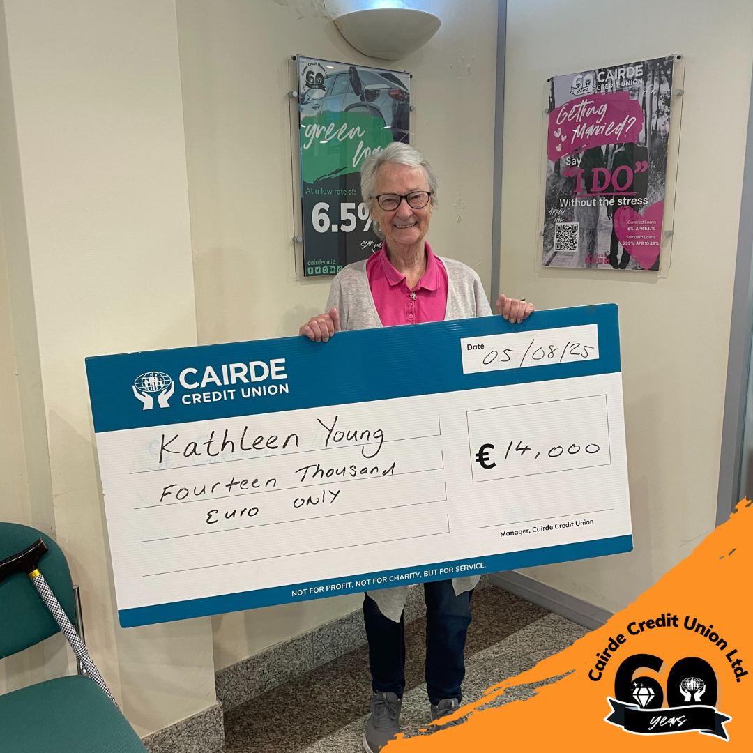 August €14,000 Winner Kathleen Young