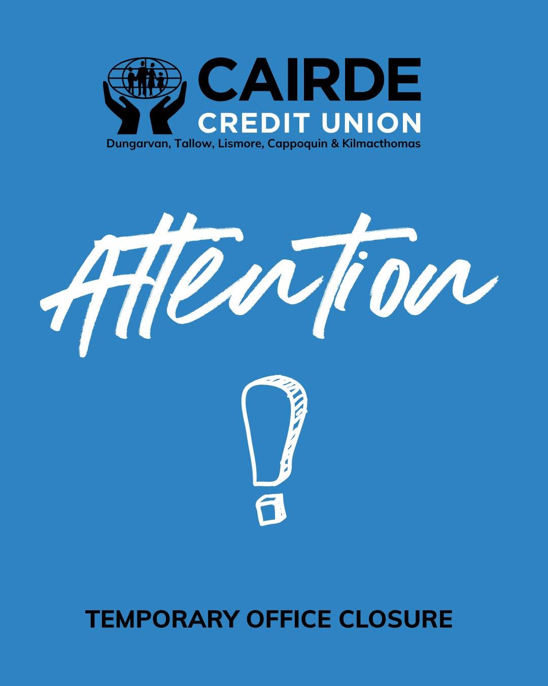 Temporary Office Closure - Lismore