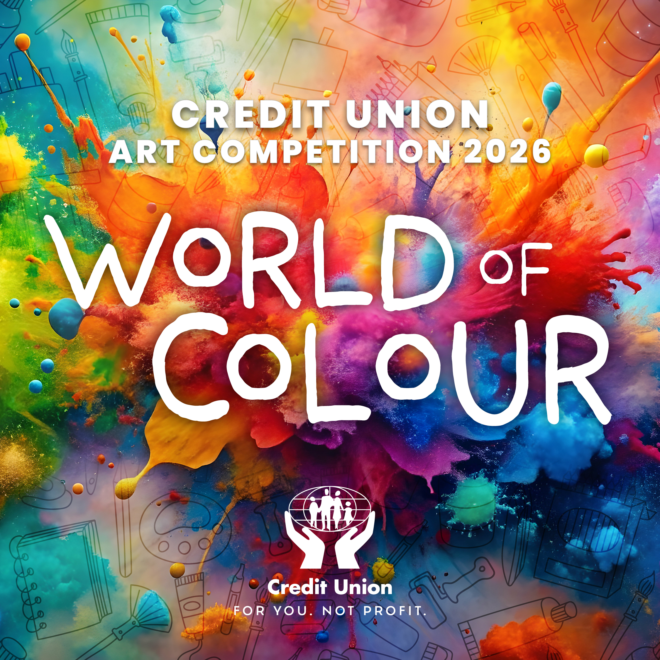 2026 Cairde Credit Union Art Competition 🌈🖌️