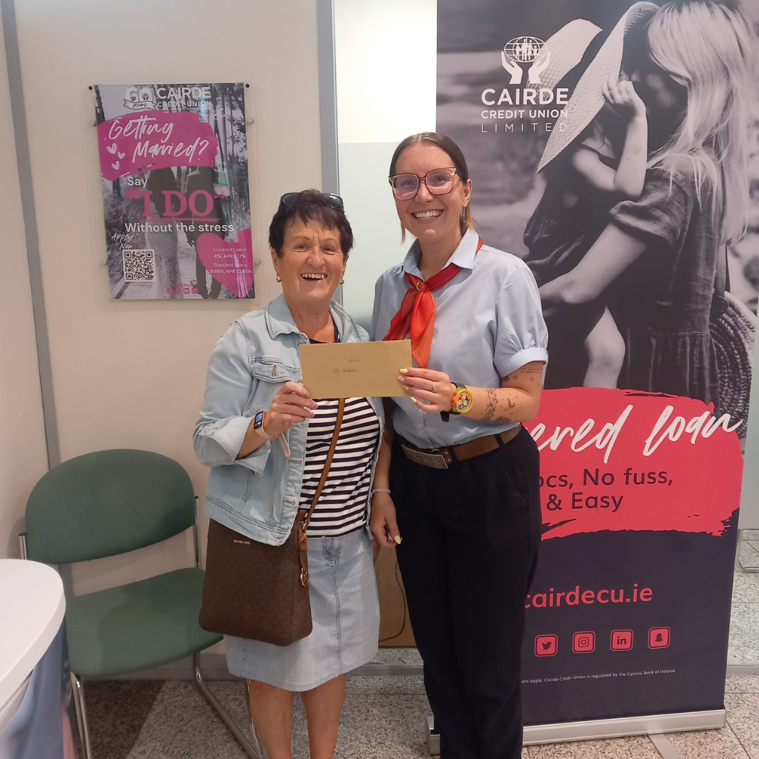 June €1,000 Winner Lily Hallahan