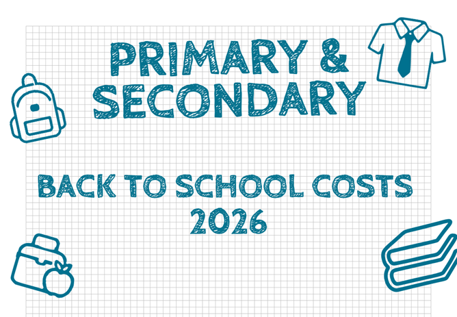 Primary & Secondary Back To School Costs 2026